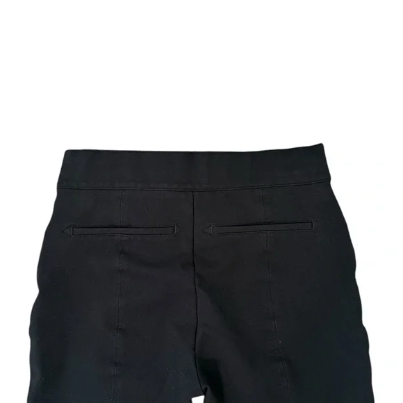 Women's Slim Straight Pants Pull On Faux Pockets Spanx Black Size Large - Picture 7 of 11